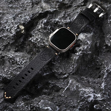 Laden Sie das Bild in den Galerie-Viewer, Handgefertigtes Vintage Leder-Apple-Watch-Band