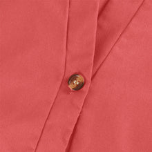 Laden Sie das Bild in den Galerie-Viewer, Ärmelloses, langes Stufenkleid mit V-Ausschnitt