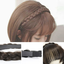 Laden Sie das Bild in den Galerie-Viewer, Geflochtenes Haarband Perücke