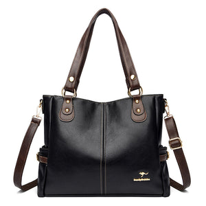 Helle Farbe Handtasche Kreuzbody Lederhandtasche