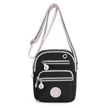 Laden Sie das Bild in den Galerie-Viewer, Nylon-Umhängegürteltasche für Damen mit mehreren Taschen