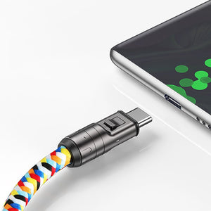 2-in-1 Schnellladekabel & Handy-Lanyard