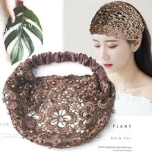 Laden Sie das Bild in den Galerie-Viewer, Plum Blossom Hollow Perlenbreites Stirnband