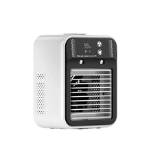 Laden Sie das Bild in den Galerie-Viewer, 3-in-1 Tragbarer Kühlventilator mit 2-Stufen-Nebelfunktion