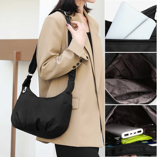 Knödeltasche aus Nylongewebe
