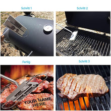 Laden Sie das Bild in den Galerie-Viewer, Langstielige Grillmarke für gegrilltes Fleisch