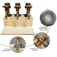 Laden Sie das Bild in den Galerie-Viewer, Spirituosen Alkohol Whiskey Holzspender