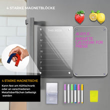 Laden Sie das Bild in den Galerie-Viewer, Trocken abwischbare Acryltafel