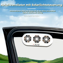 Laden Sie das Bild in den Galerie-Viewer, Solarbetriebener Autoabluftventilator