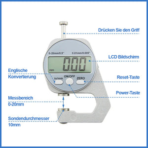 Digitaler Dickenmesser