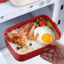 Laden Sie das Bild in den Galerie-Viewer, Doppelschichtige Lunchbox für Kinder mit Kaninchenmuster