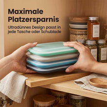 Laden Sie das Bild in den Galerie-Viewer, Silikon-Lunchbox mit Deckel