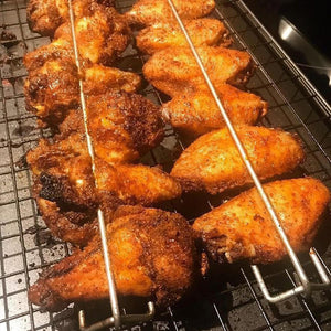 Vatertag – Hähnchenflügel BBQ-Gabel