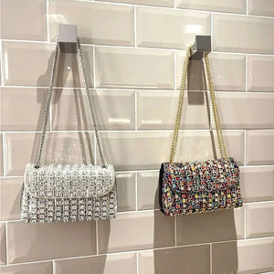 Diamantene Abendtasche