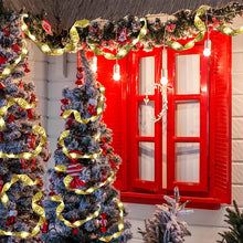 Laden Sie das Bild in den Galerie-Viewer, Band Weihnachtsbaumschmuck Lichterkette