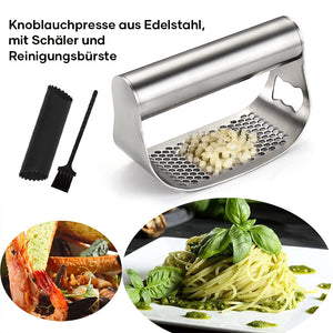 Neuer Knoblauchpresser aus Edelstahl
