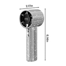 Laden Sie das Bild in den Galerie-Viewer, Sakerplus Premium Handventilator mit Turbo-Luftstrom &amp; Akku
