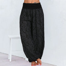 Laden Sie das Bild in den Galerie-Viewer, Atmungsaktive, schnell trocknende Yoga-Haremshose für Damen