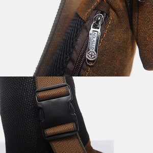 Halbmondförmige Brusttasche