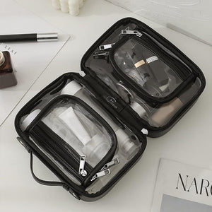Transparente wasserdichte Kosmetiktasche