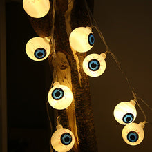 Laden Sie das Bild in den Galerie-Viewer, LED-Halloween-Augapfel-Lichterkette
