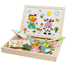 Laden Sie das Bild in den Galerie-Viewer, Kinderspielzeug, magnetische Puzzles
