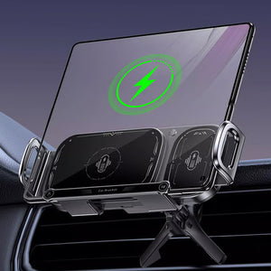 Kabellose Ladehalterung für das Auto mit Drehfunktion