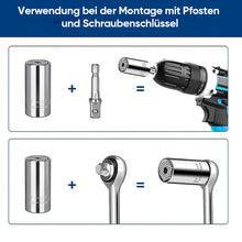 Laden Sie das Bild in den Galerie-Viewer, Multifunktionale Universalsteckdose