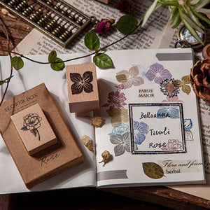 DIY-Handbuch dekorative Holzstempel