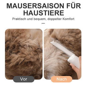 Multifunktionale Haustierbürste