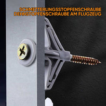 Laden Sie das Bild in den Galerie-Viewer, Schmetterlings Expansionsdübel Dehnschraube