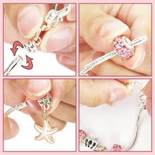 Laden Sie das Bild in den Galerie-Viewer, Buntes Kristall-DIY-Armband