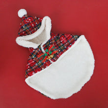 Laden Sie das Bild in den Galerie-Viewer, Katze Hund Weihnachten Cape Poncho