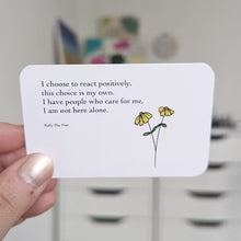 Laden Sie das Bild in den Galerie-Viewer, Angst-Affirmations-Kartenpaket