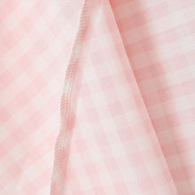 Laden Sie das Bild in den Galerie-Viewer, Kariertes Kleid mit V-Ausschnitt und Riemchenausschnitt