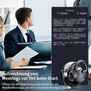 Kabellose Bluetooth-Übersetzungs-Ohrhörer