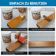 Laden Sie das Bild in den Galerie-Viewer, Gummi-Holzmaserrolle