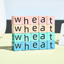 Laden Sie das Bild in den Galerie-Viewer, Englische Buchstaben Scrabble Spiel