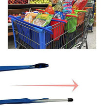 Laden Sie das Bild in den Galerie-Viewer, Supermarkt-Trolley-Einkaufstasche Thermotasche, 4 Stk