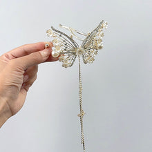 Laden Sie das Bild in den Galerie-Viewer, Glockenblume Schmetterling Haar Karten
