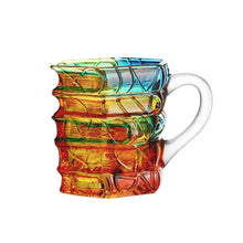 Laden Sie das Bild in den Galerie-Viewer, Handbemalte Buch-Kaffeetasse