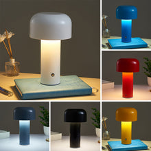 Laden Sie das Bild in den Galerie-Viewer, Kleine LED-Tischlampe in Pilzform