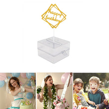 Laden Sie das Bild in den Galerie-Viewer, Geburtstags-Überraschung - Kuchen-Pull-Geld-Geschenkbox