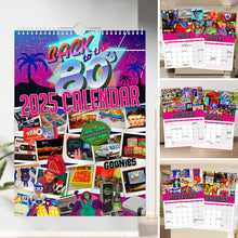 Laden Sie das Bild in den Galerie-Viewer, Zurück in die 80er Jahre - Wandkalender 2025