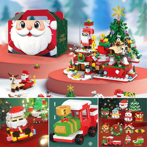 Weihnachtselement-Bausteine