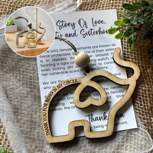 Freundschaftsgeschenk - Elefantenschwester