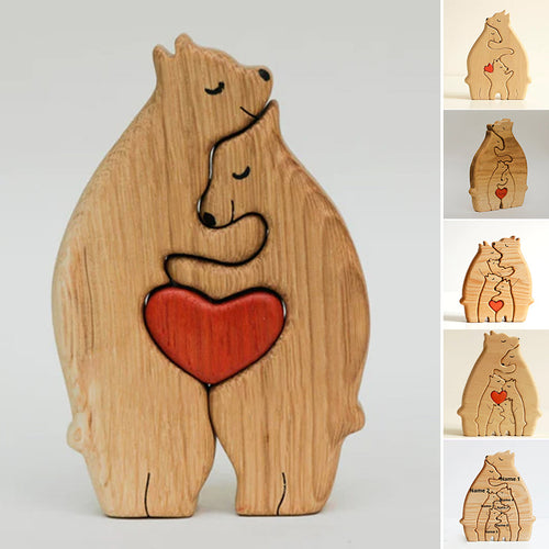 DIY Holzpuzzle Ornament