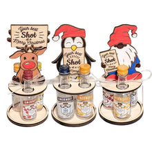 Laden Sie das Bild in den Galerie-Viewer, Weihnachtlicher Mini-Weinflaschenhalter