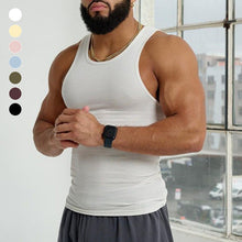Laden Sie das Bild in den Galerie-Viewer, Ärmelloses T-Shirt für Herren
