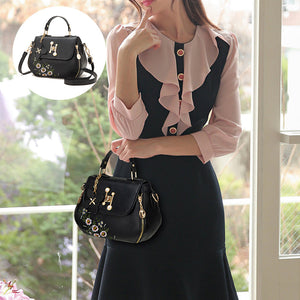 Modische Bestickte Bucket Bag